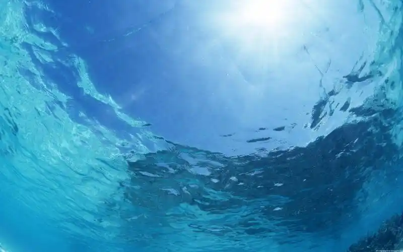 蓝天碧海,大海壁纸,小清新,清爽,电脑壁纸,自然景色