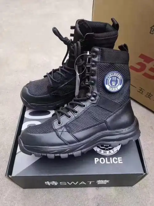 丽江警察专用夏凉作战靴子