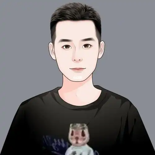 帅气男生头像|情侣头像|手绘头像定制