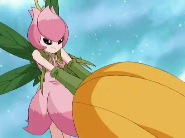 《数码宝贝》中花仙兽可以变强大