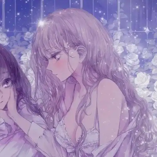 有没有闺蜜头像紫色系一个酷一个可爱的那种两人