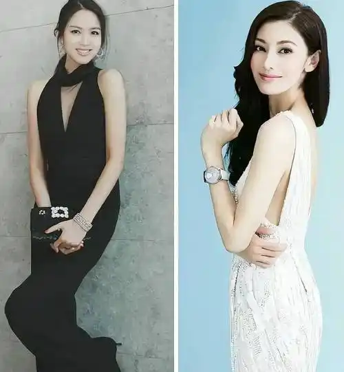 身高182的张梓琳,颜值不输年轻时的李嘉欣,和安吉丽娜朱莉有点像_美女