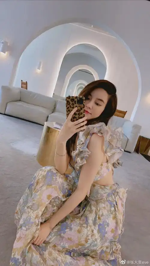 深陷小三风波张大奕晒性感美照露甜笑关闭微博评论懒理网友谩骂深陷风