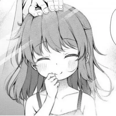 日系可爱动漫黑白女生头像宋原