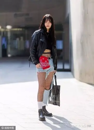 渔网袜的穿搭雷区