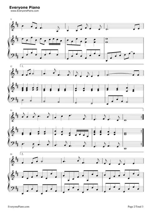 赞美之泉-游智婷五线谱预览2-钢琴谱文件(五线谱,双手简谱,数字谱