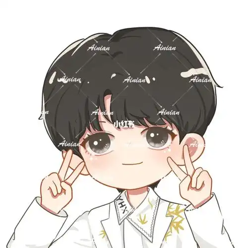 饭圈约稿  #q版人物  #头像约稿  #客单展示  #严浩翔  #时代少年团