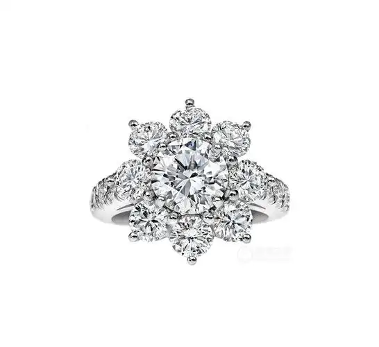 海瑞温斯顿sunflower珠宝系列frdpnamesf戒指35