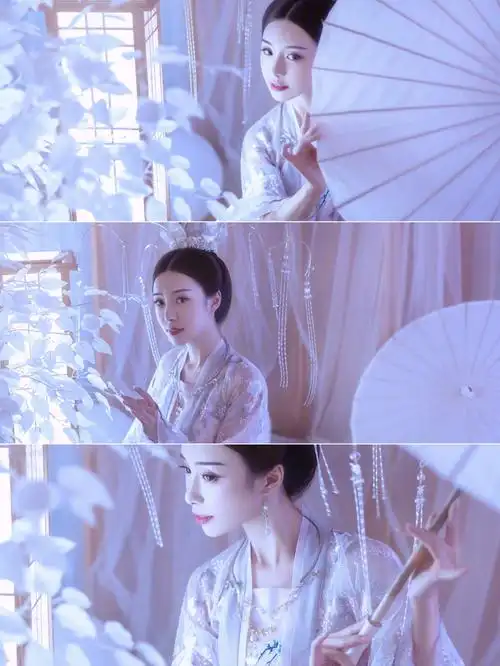 古风艺术照写尽千山落笔皆是你古装照