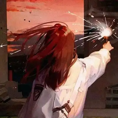 动漫唯美背影头像 超好看的高清漫画头像女生背面图片_女生头像_美头