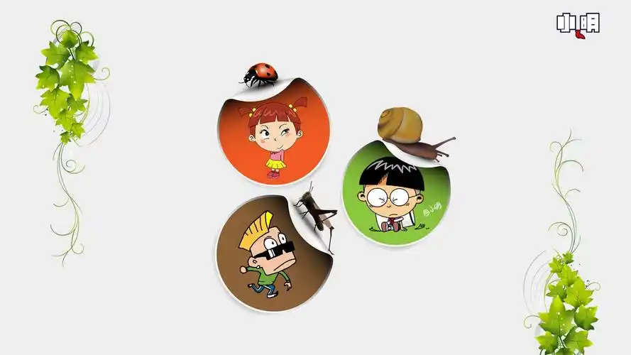 卡通可爱男孩桌面壁纸之大脑袋高清大图预览1920x1200_卡通动漫下载