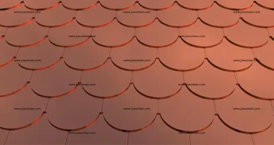 鱼鳞型金属瓦(月光系列)