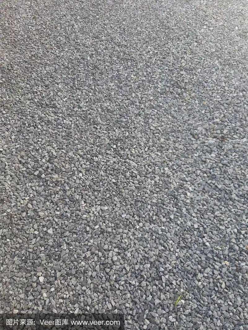 灰色的砾石背景.自然的照片