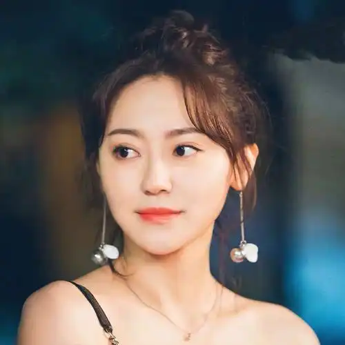 逆流长耳气质明星高密女高耳钉梦莹黄梦莹耳饰耳钉