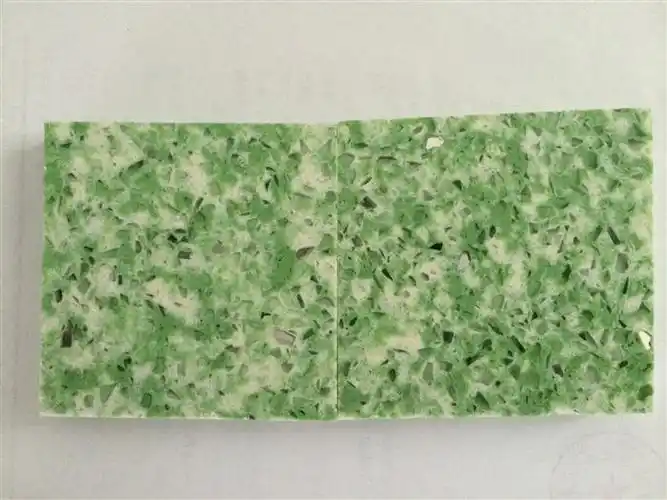 厂家直销 石英石板 绿白镶嵌 面向全省 厂家送货上门 5609