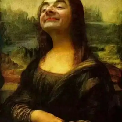 蒙娜丽莎,搞笑_女生头像_我要个性网