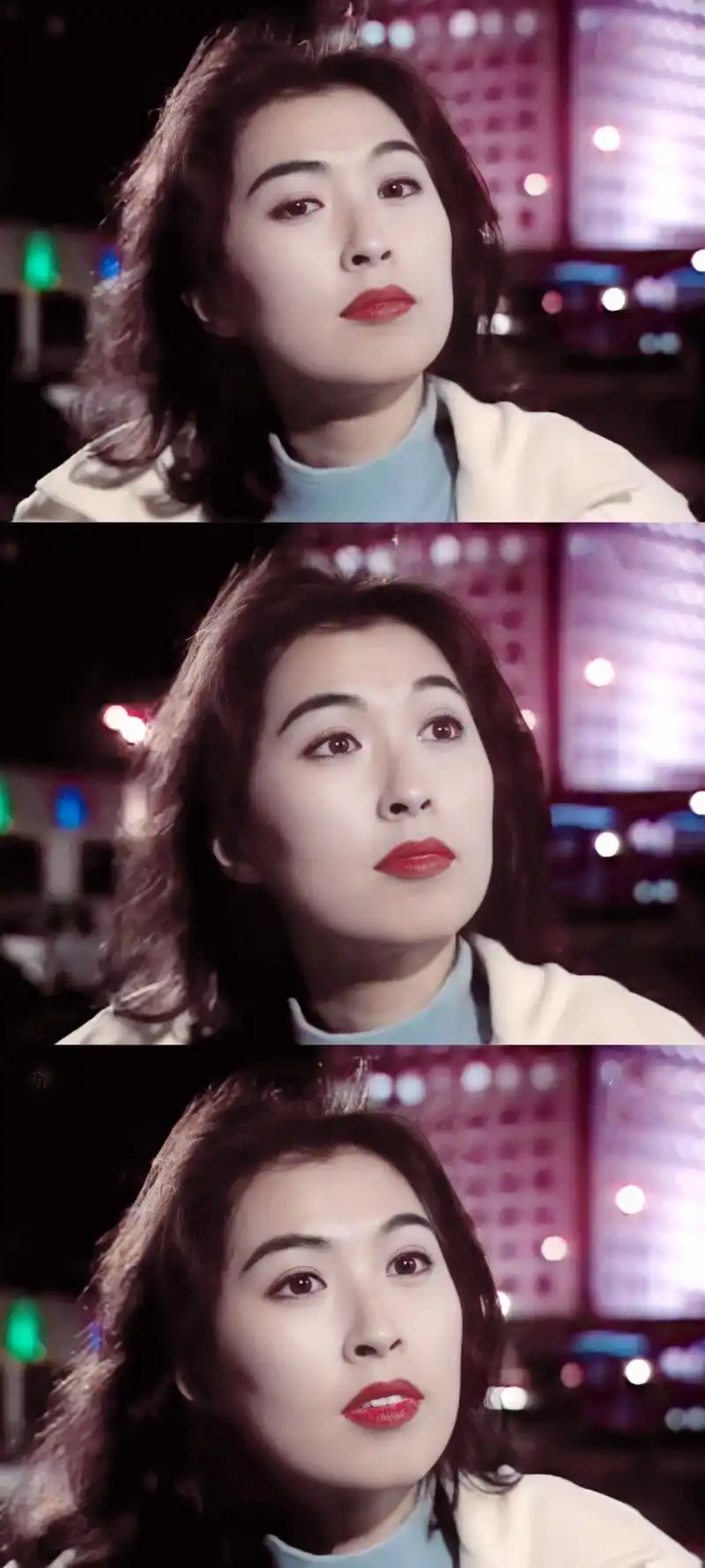 郭蔼明年轻时真的绝美!长发短发随意拿捏,刘青云确实娶到宝了