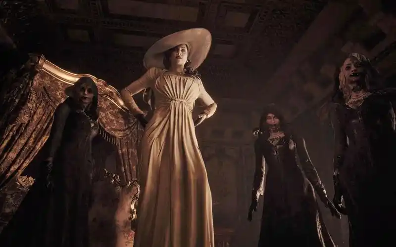 生化危机8试玩版城堡偶遇夫人姐姐好漂亮rtxon最高画质