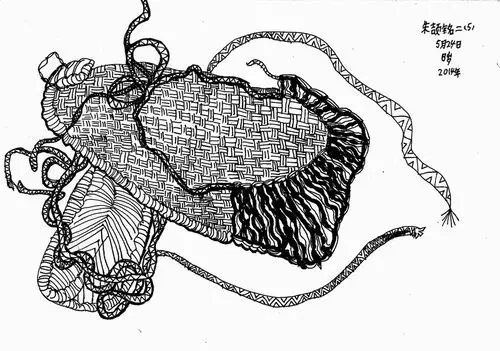 (13/19)草鞋 朱颉铭 8岁 二等奖 上海虹口区艺术合子美术进修学校