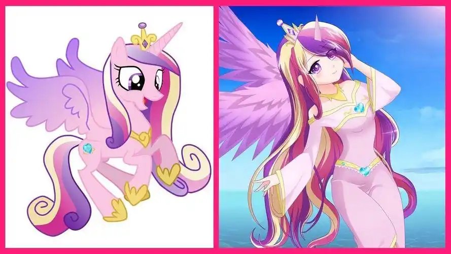 小马宝莉几位公主人形版本合集,第二位你是来撒狗粮的吗?