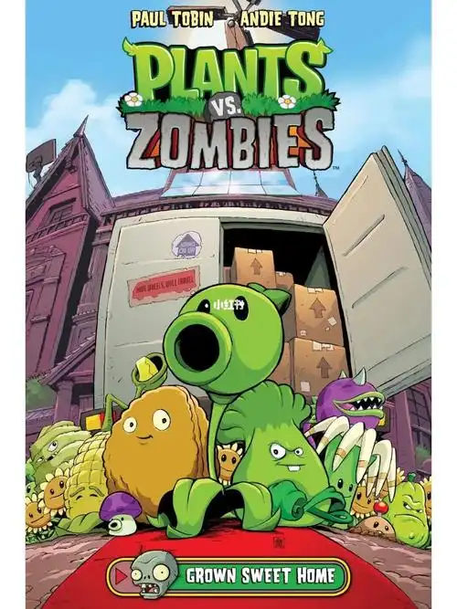 植物大战僵尸海报分享!可可爱爱只有脑袋