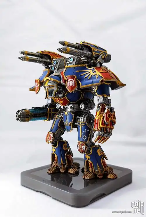 [拼装自组]战锤40k 小比例泰坦修会 泰坦众神 - 原创分享(新) - chip
