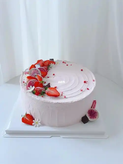 10寸漩涡蛋糕女士生日蛋糕