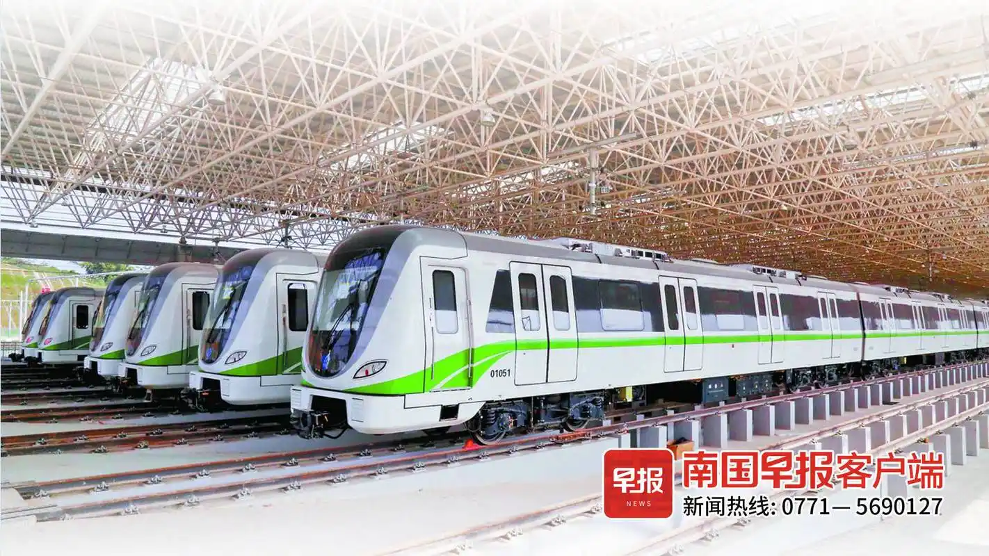 南宁地铁开通运营五周年累计运送1079亿人次