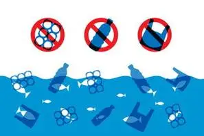 海洋垃圾简笔画海洋垃圾简笔画污染