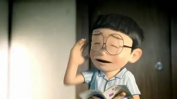 视频- 哆啦a梦剧场版:大雄用功读书每天去复习结果还0分