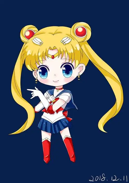 q版美少女战士水冰月