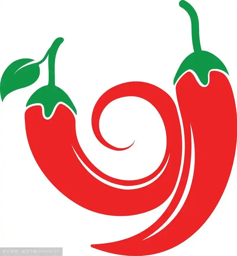 辣椒标志图标设计