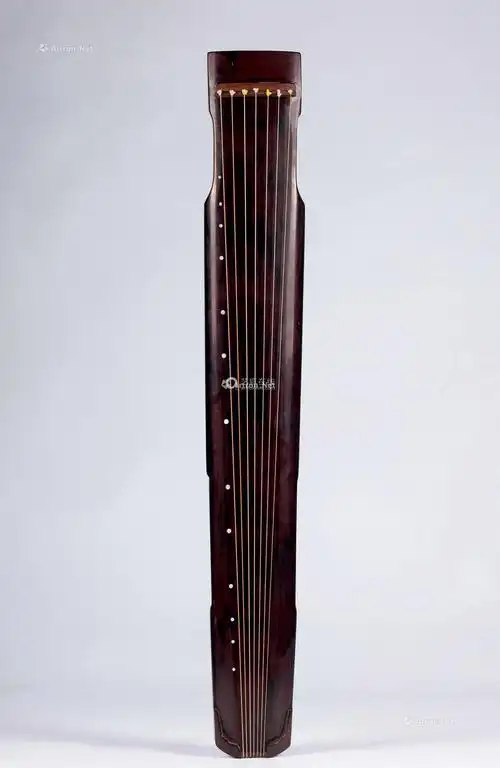 90年代李明忠亲斫仲尼式古琴