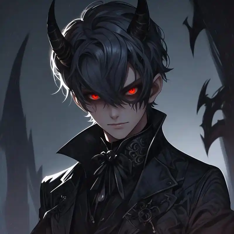 😈冷酷帅气的恶魔男生头像🔥