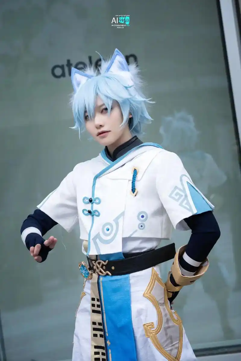 原神 #原神cos #重云 摄影后期:ar - 抖音