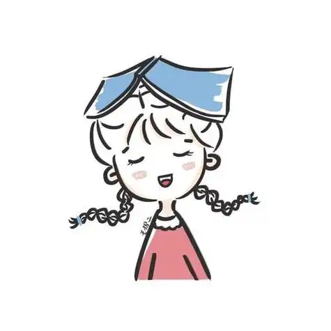 小清新简笔画女生头像白底头像676767可爱的简笔画小女孩by土豆奇奇