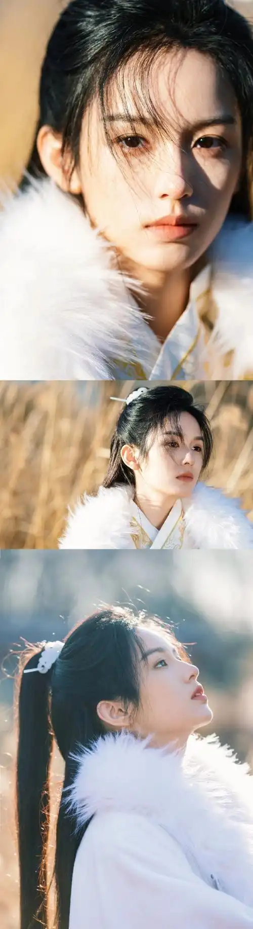 周也古装纱裙##周也 老公老婆都是你##周也兼具少女感和少年感