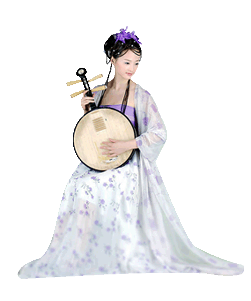 【转载】【免抠透明素材:古典美女gif图片8(18)个】(编辑/天马行空)