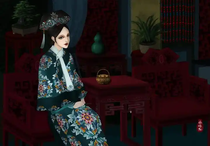 宫廷集|插画|创作习作|稚稚陀 - 原创作品 - 站酷 (zcool)