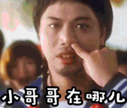 小哥哥小哥哥在哪儿如花gif动图_动态图_表情包下载_soogif