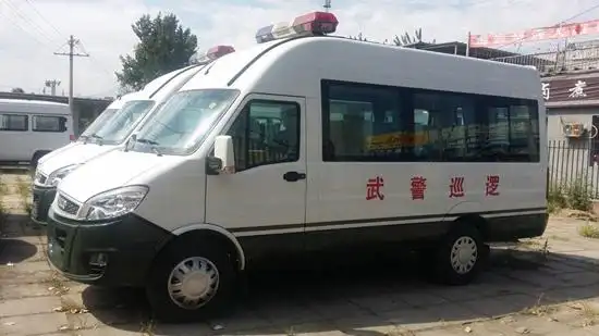 (南京依维柯交付武警部队的武警巡逻保障车)