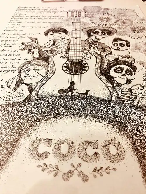 手绘~寻梦环游记~01