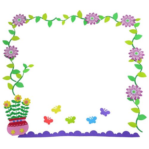 幼儿园小学班级文化墙贴 黑板报教室布置 组合区角边框围栏装饰 09