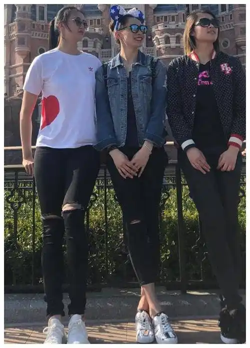 原创195身高太有优势穿上破洞裤的张常宁真是最美排球女神