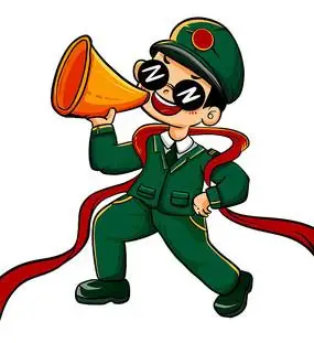 原创吹号角的陆军