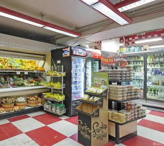 小型超市室内吊灯装修效果图片