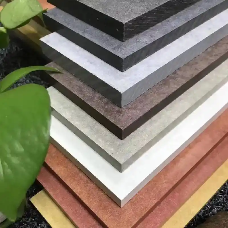 外墙装饰使用装饰纤维水泥墙板.外立面由不同的颜色, - 抖音