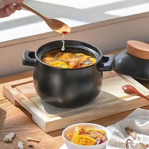 炖锅悦味陶瓷汤锅家用煲汤中药瓦罐养生煮锅炖锅