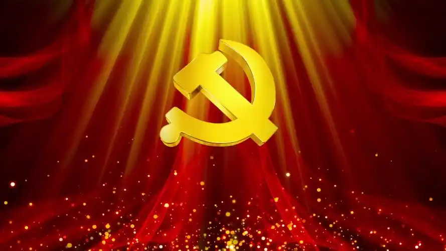 【素材分享】党政类视频素材分享 党徽 国旗