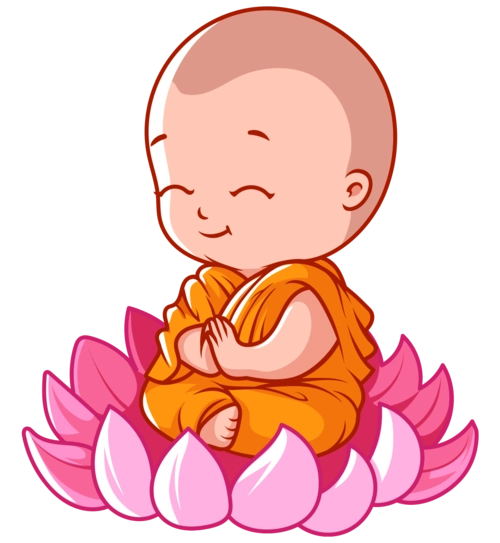 坐莲台的小和尚